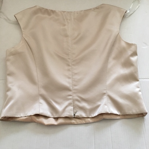 Crimson by Lawrence Kurtz Cap Sleeve Evening Top - Picture 3 of 7